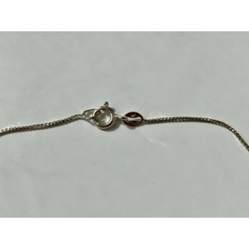 925 Sterling Silver Turquoise  Chain with Pendant Italy