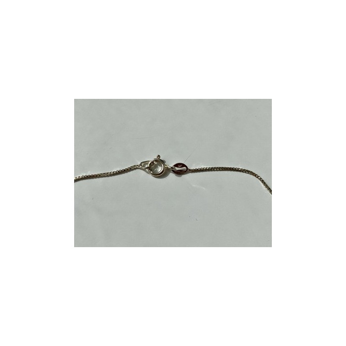 925 Sterling Silver Turquoise  Chain with Pendant Italy