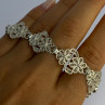 Vintage 925 Sterling Silver Bracelet Length 7.5