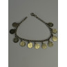 1975 Juan Carlos 925 Sterling Silver Bracelet Spanish Coin Length 7