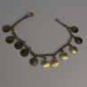 1975 Juan Carlos 925 Sterling Silver Bracelet Spanish Coin Length 7