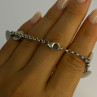 1975 Juan Carlos 925 Sterling Silver Bracelet Spanish Coin Length 7