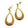 925 Sterling Silver Gold Plated Stud Earrings