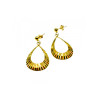 925 Sterling Silver Gold Plated Stud Earrings