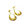 925 Sterling Silver Gold Plated Stud Earrings