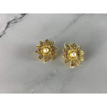 925 STERLING SILVER GOLD PLATED PEARLS 