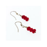 925 Sterling Silver Agate Earrings