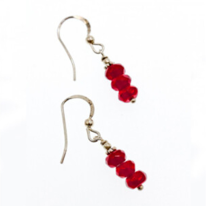 925 Sterling Silver Agate Earrings