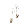 925 Sterling Silver Hessonite Earrings