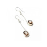 925 Sterling Silver Hessonite Earrings