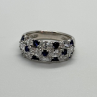 925 Sterling Silver CZ Ring Size 7