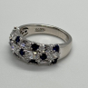 925 Sterling Silver CZ Ring Size 7