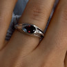 Kabana 925 Sterling Silver Garnet Ring Size 7