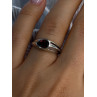 Kabana 925 Sterling Silver Garnet Ring Size 7