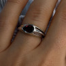 Kabana 925 Sterling Silver Garnet Ring Size 7