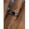 Kabana 925 Sterling Silver Garnet Ring Size 7