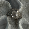 Elegant Design 925 Sterling Silver Beryl Ring Size 7