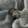 Elegant Design 925 Sterling Silver Beryl Ring Size 7