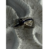 925 Sterling Silver Sapphire Ring Size 8