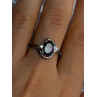 925 Sterling Silver Alexandrite & Beryl Ring Size 10.5