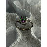 925 Sterling Silver Alexandrite & Beryl Ring Size 10.5