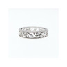 925 Sterling Silver CZ Band Ring Size 5.5; 6.5