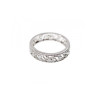 925 Sterling Silver CZ Band Ring Size 5.5; 6.5