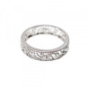 925 Sterling Silver CZ Band Ring Size 5.5; 6.5