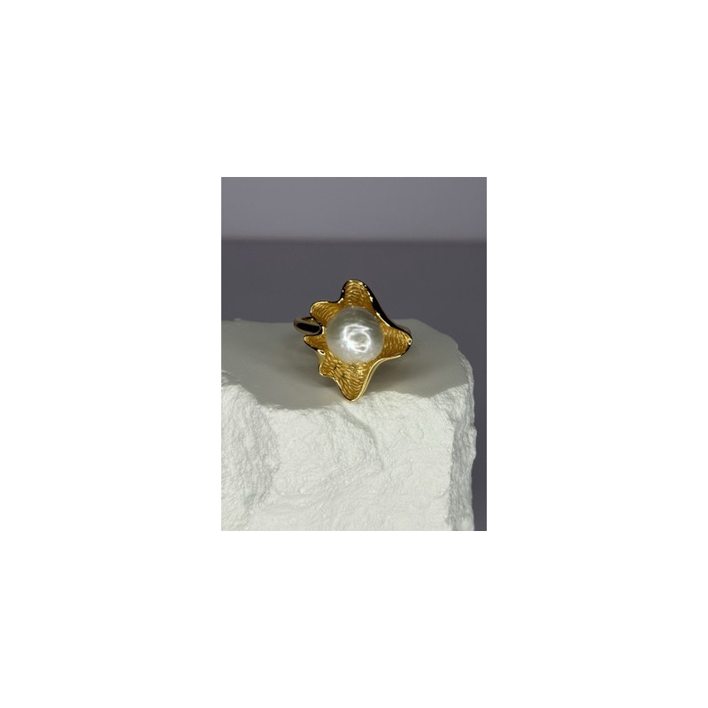 925 STERLING SILVER GOLD PLATED PEARL 