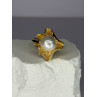 925 STERLING SILVER GOLD PLATED PEARL 
