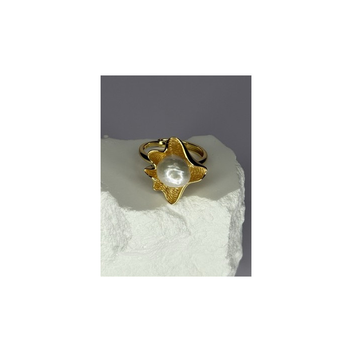 925 STERLING SILVER GOLD PLATED PEARL 