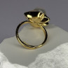 925 Sterling Silver  Gold Plated Pearl  