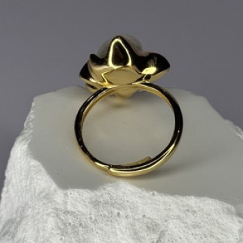 925 Sterling Silver  Gold Plated Pearl  