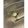 925 STERLING SILVER GOLD PLATED PEARL 