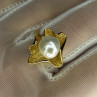 925 Sterling Silver  Gold Plated Pearl  