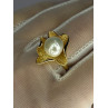 925 STERLING SILVER GOLD PLATED PEARL 