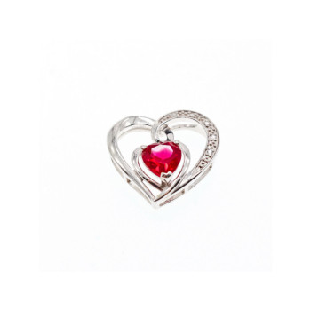 925 Sterling Silver Spinel & CZ 