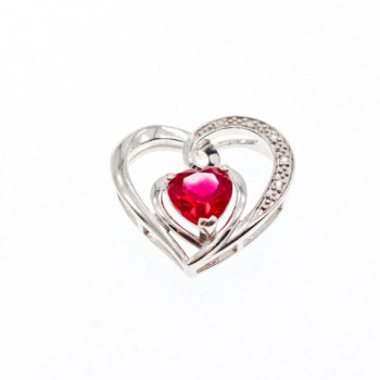 925 Sterling Silver Spinel & CZ 