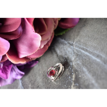 925 Sterling Silver Spinel & CZ 