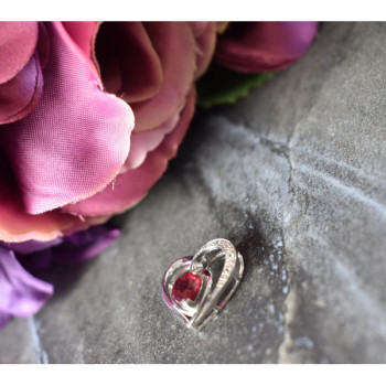 925 Sterling Silver Spinel & CZ 