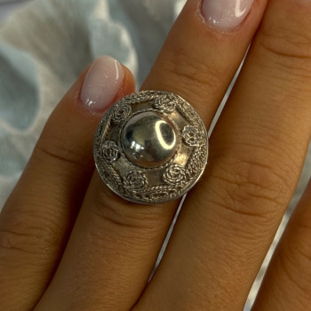 Vintage 925 Sterling Silver Ring Size 5