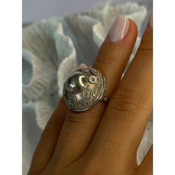 Vintage 925 Sterling Silver Ring Size 5