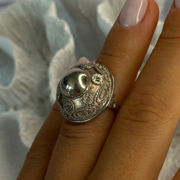 Vintage 925 Sterling Silver Ring Size 5