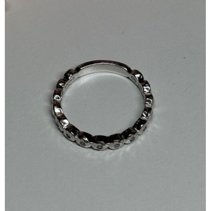 925 Sterling Silver CZ Ring Size 7