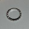 925 Sterling Silver CZ Ring Size 7