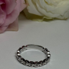 925 Sterling Silver CZ Ring Size 7