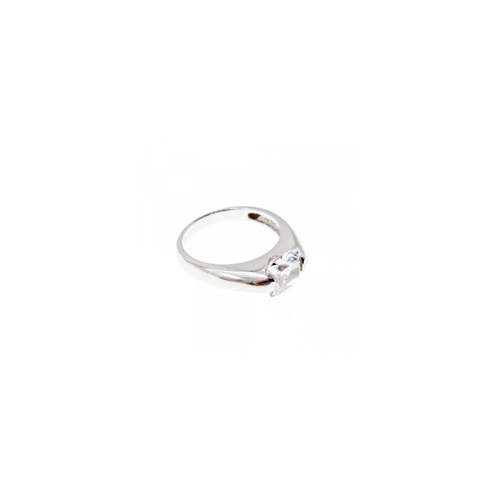 925 Sterling Silver CZ Ring Size 6.5