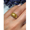 925 Sterling Silver Enamel Ring Size 6