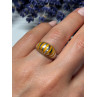 925 Sterling Silver Enamel Ring Size 6