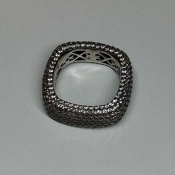 925 Sterling Silver CZ Ring Size 6